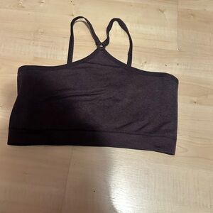 Gymshark Dark Brown Strappy Top
